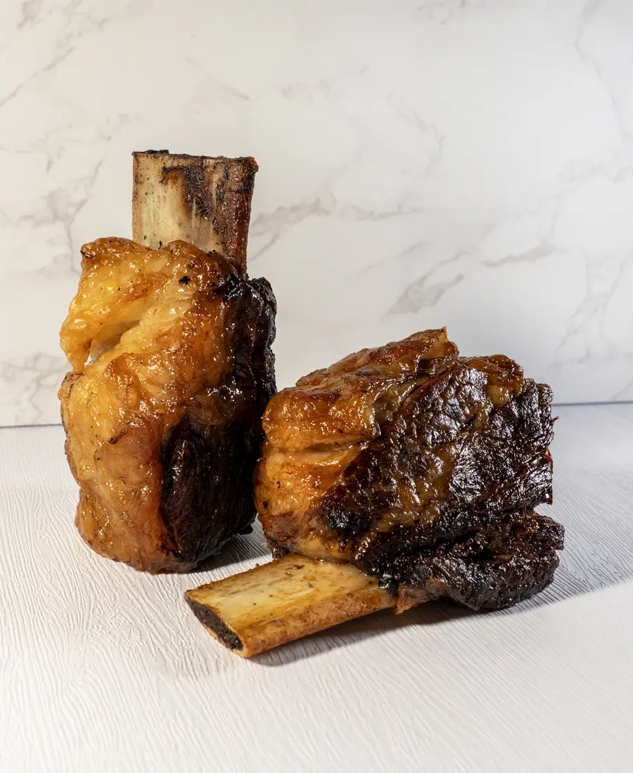 Costilla de ternera confitada