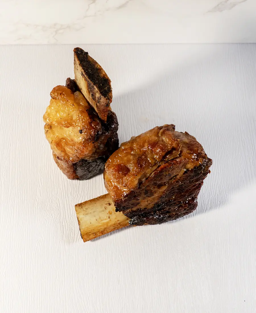 Costilla de ternera confitada