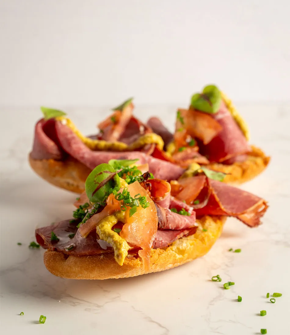 Sugerencia de presentación Pastrami