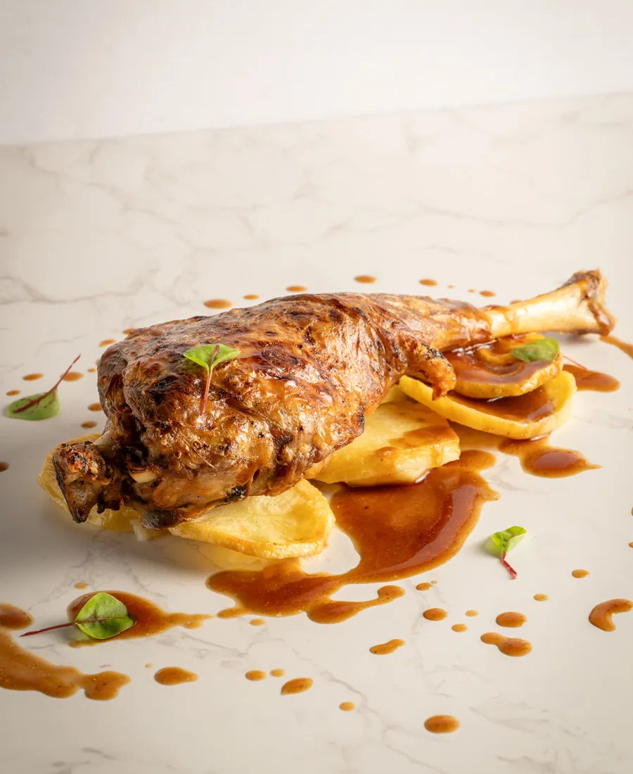 Pierna de cordero lechal