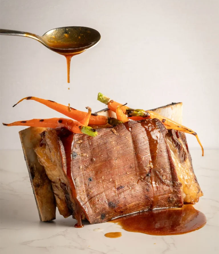 Plate Confit Beef Rack