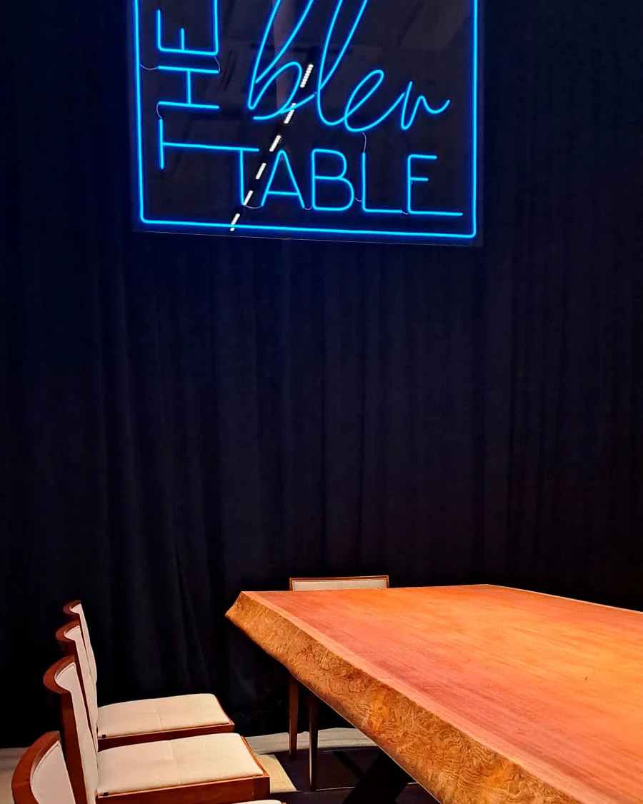 The Bleu Table es mucho más que restauración, es un espacio gastronómico polivalente ubicado en Mercamadrid